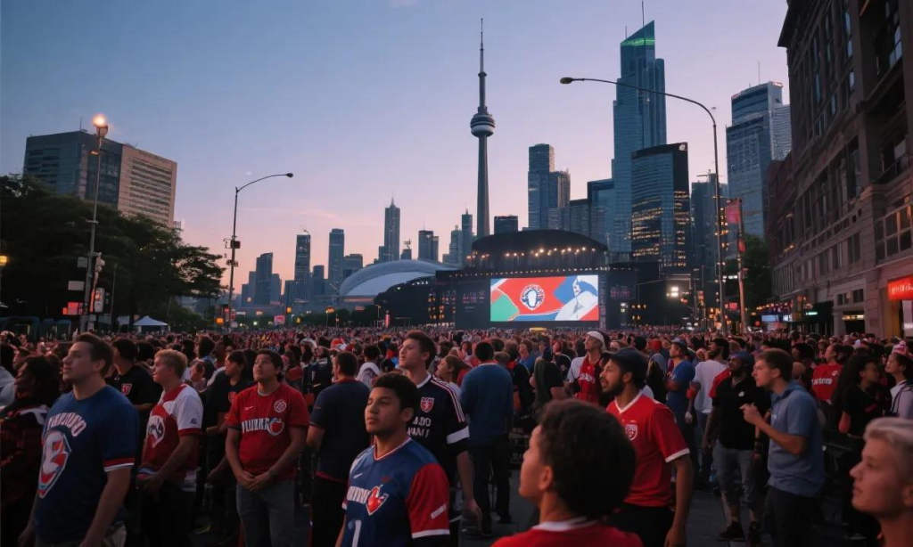 fans enjoying fifa